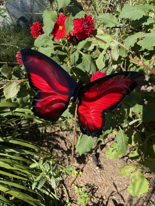 Copper Butterfly         Garden Stake - Image 13
